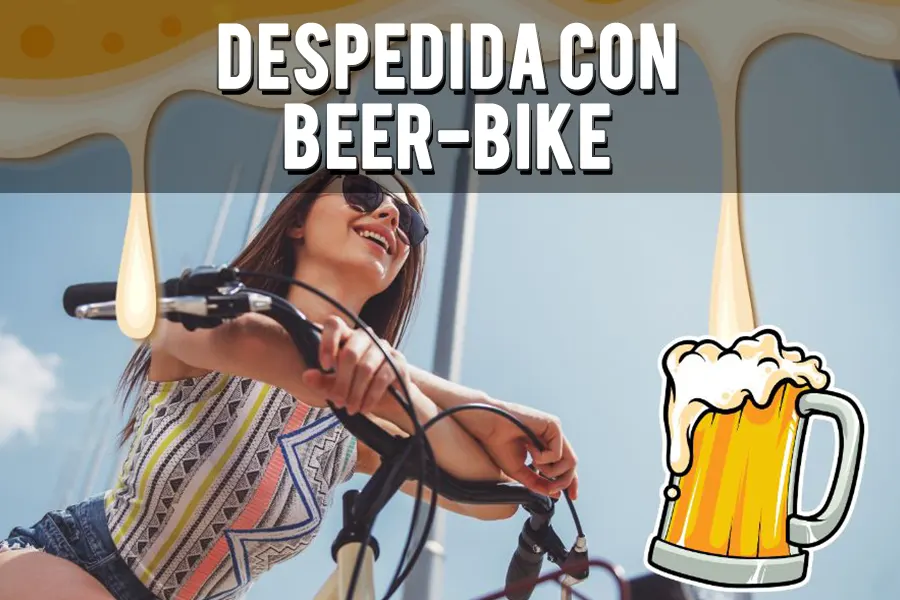 Despedida de soltera beer bike